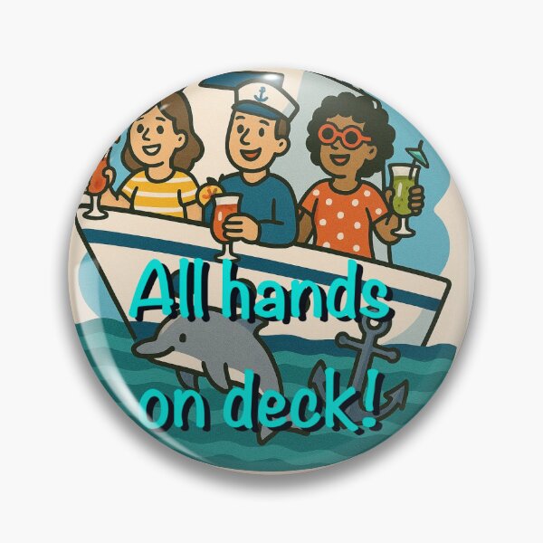 Item preview, All hands on deck! designed and sold by ClareKirwan.