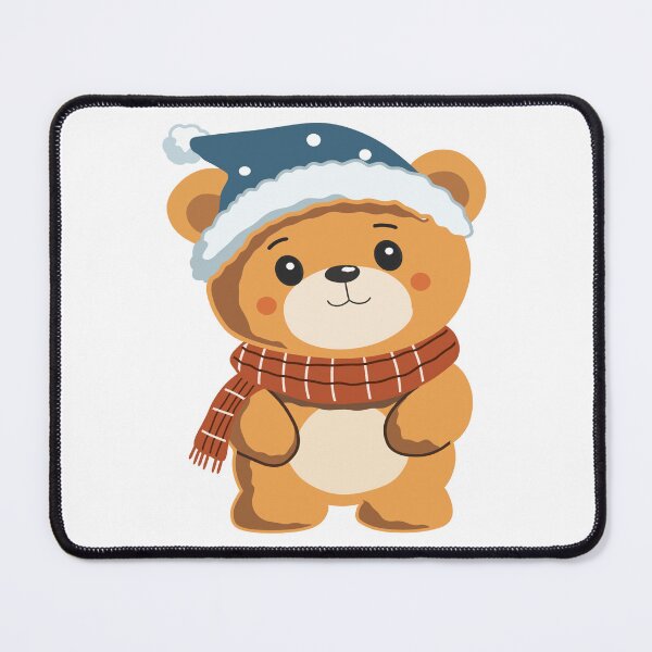 Item preview, Baby teddy bear wearing winter clothes designed and sold by ModHaven.