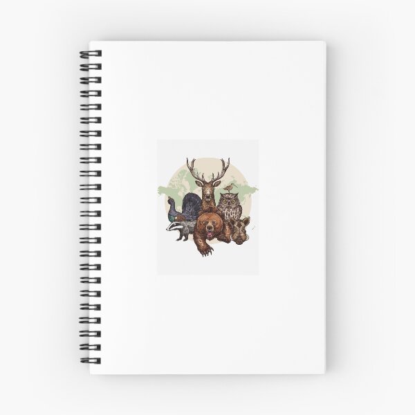 Item preview, Wild Forest Animals – Artistic Illustration of European Wildlife designed and sold by lounadiya.
