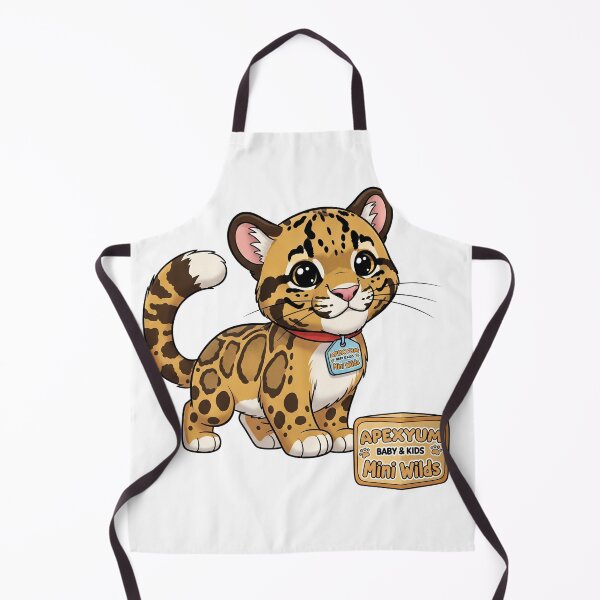 Item preview, Mini Clouded Leopard! MINI WILD COLLECTION APEXYUM BABY & KIDS designed and sold by APEXYUM.
