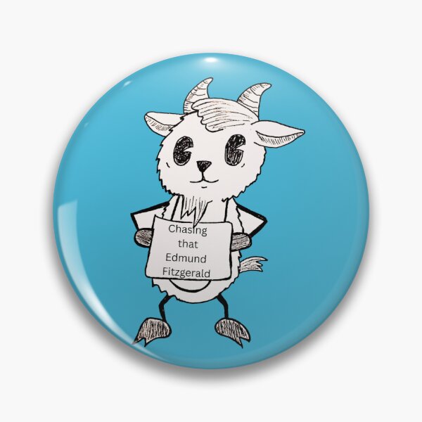 Item preview, Edmund Fitzgerald Goat designed and sold by The Morbid Hippie .