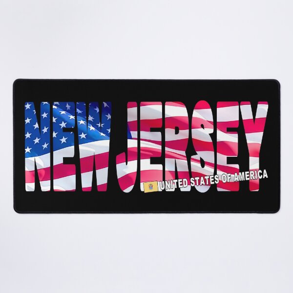 Item preview, NEW JERSEY United States of America - Sticker Tee Shirt designed and sold by Adam Gormley.