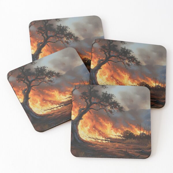 Item preview, California Wildfire designed and sold by The Shaw Galleries.