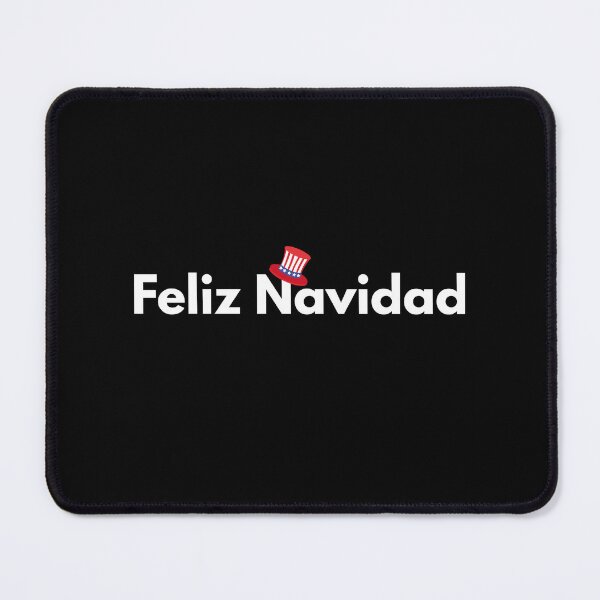 Item preview, Feliz Navidad - Spanish Merry Christmas with Party Hat designed and sold by Marina Nagi (Inspire Ville).