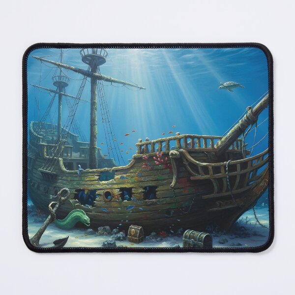 Item preview, Sunken Pirate Shipwreck designed and sold by The Shaw Galleries.