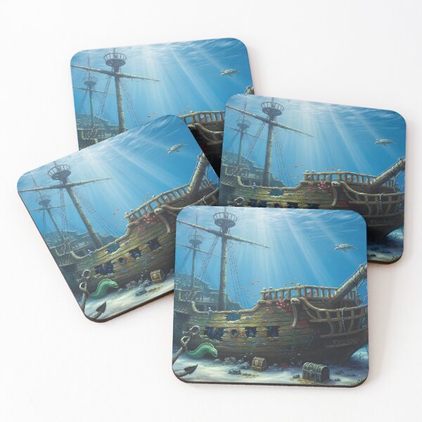 Item preview, Sunken Pirate Shipwreck designed and sold by The Shaw Galleries.