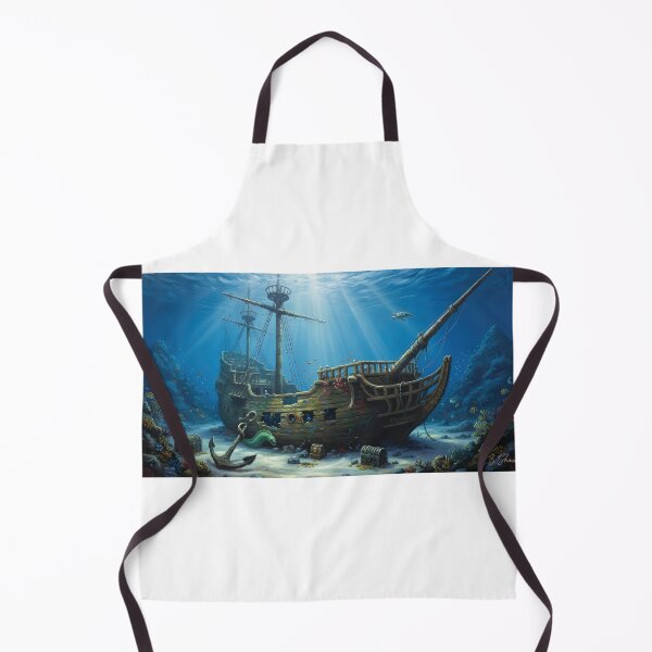 Item preview, Sunken Pirate Shipwreck designed and sold by The Shaw Galleries.