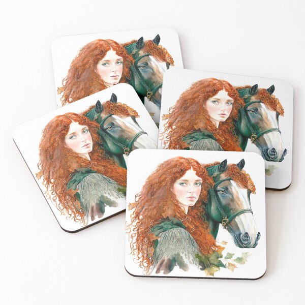 Item preview, Victorian Autumn Equestrian Portrait designed and sold by LanaGustavsson.