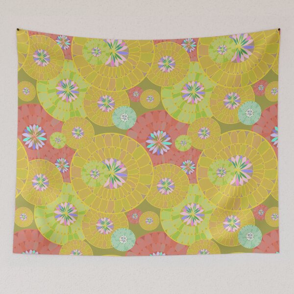 Item preview, Flower Wheels Array designed and sold by Sara Gans.