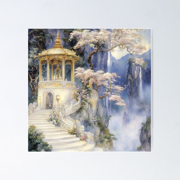 Item preview, The Blooming Ascent of Aurelia designed and sold by bloorose.