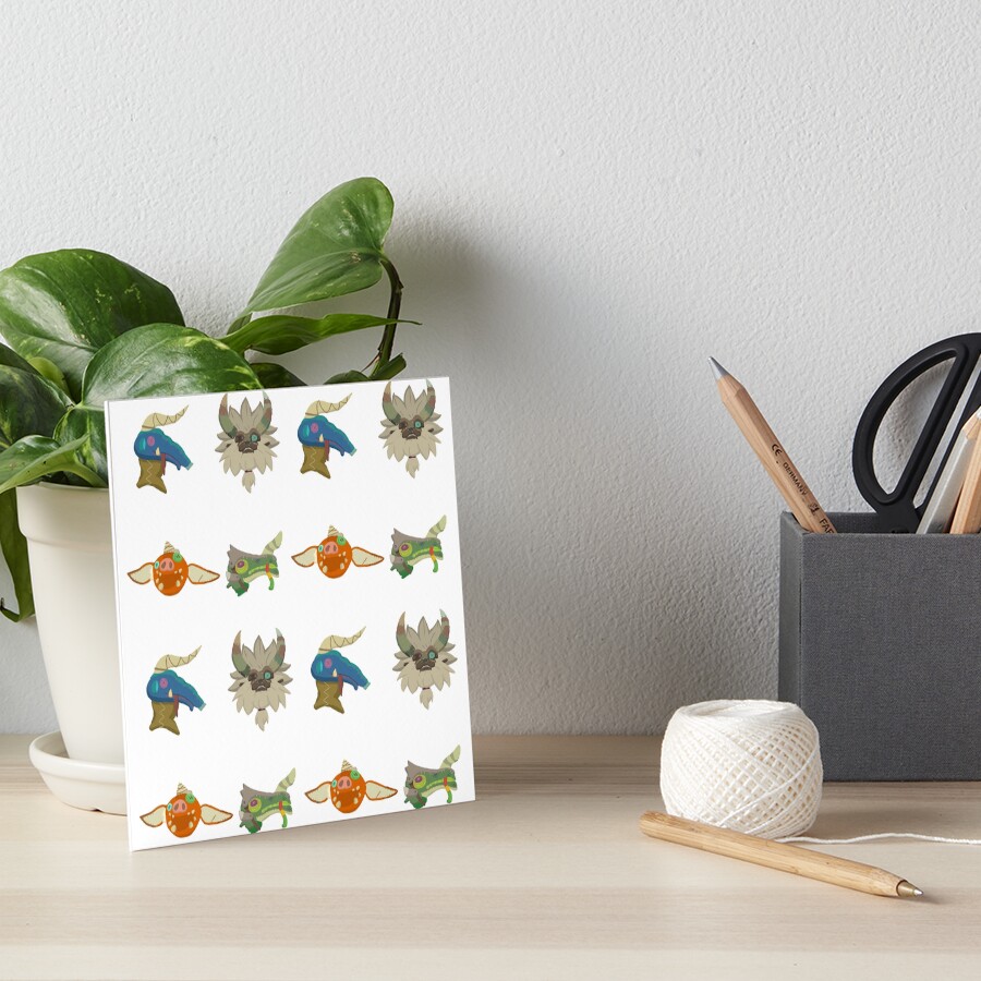 Item preview, Art Board Print designed and sold by Maxkiki.