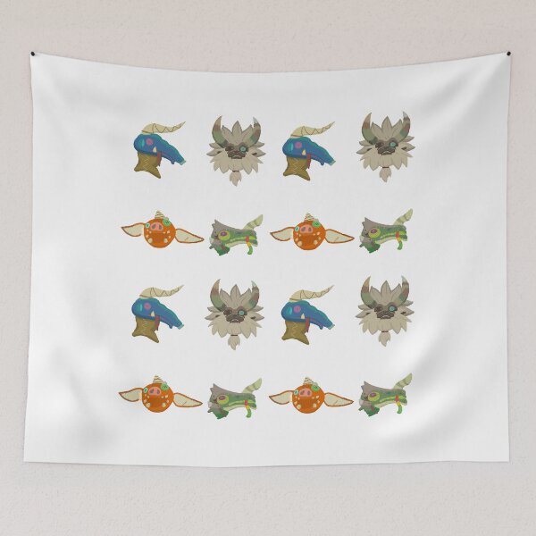 Item preview, Botw Masks Pattern designed and sold by Maxkiki.