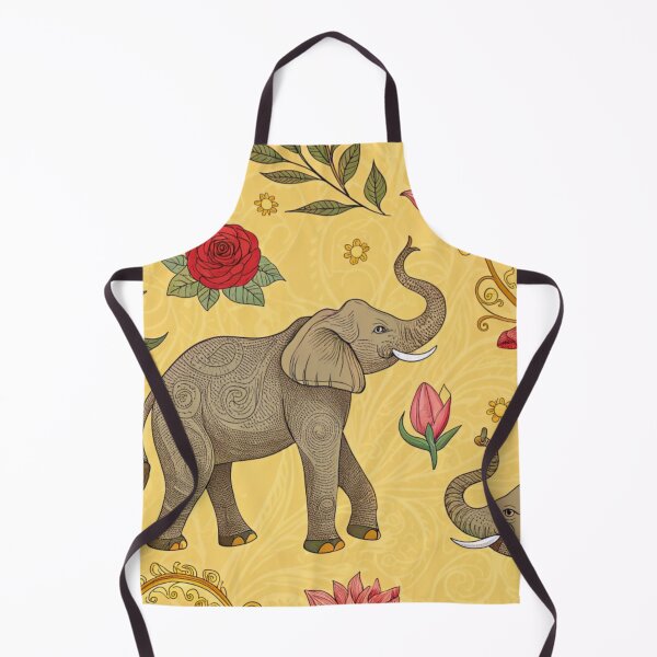 Item preview, Elephants with raised trunks surrounded by lotus flowers . designed and sold by Lucky 777.