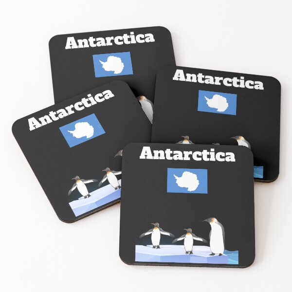 Item preview, Antarctica trip souvenir Penguin lover Antarctica flag designed and sold by Artstastic.