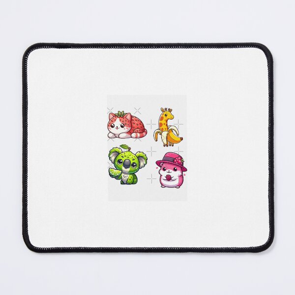 Item preview, Cute Fruit Animals – Adorable Kawaii Animal and Fruit Mashup designed and sold by lounadiya.
