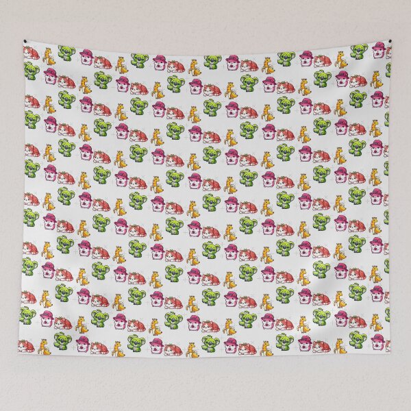 Item preview, Cute Fruit Animals – Adorable Kawaii Animal and Fruit Mashup designed and sold by lounadiya.