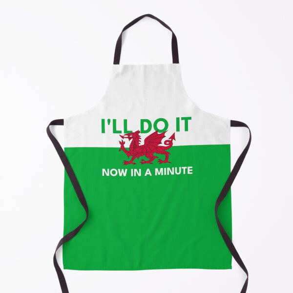 Item preview, Welsh Dragon Flag - Do It Now In A Minute designed and sold by Designs by Jesabee.