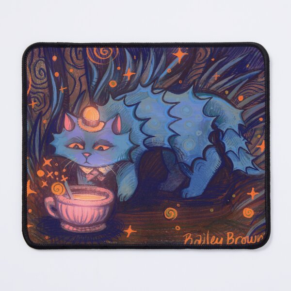Item preview, Cat Contemplating... Girl's Day Out Painting designed and sold by Beebrown80's Illustration.