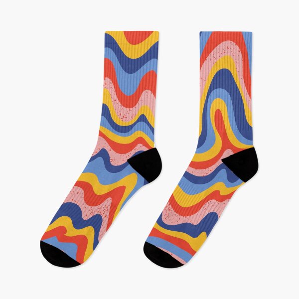Item preview, squiggly mars (1980s palette) designed and sold by quinnhopp.