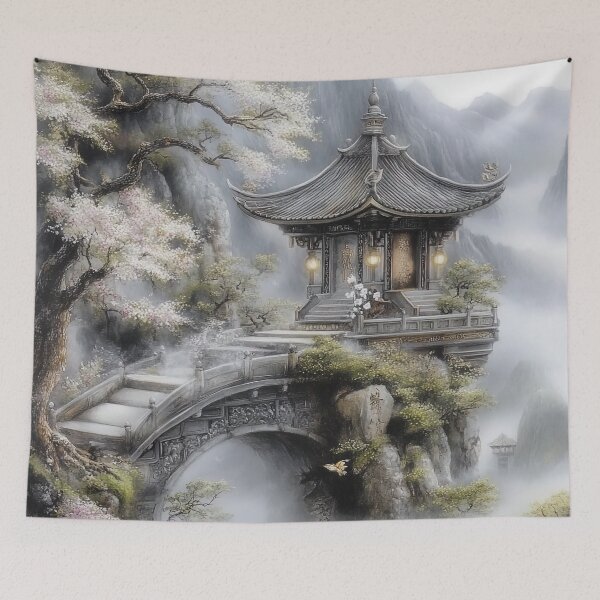 Item preview, Bridge to the Lantern Grove designed and sold by bloorose.