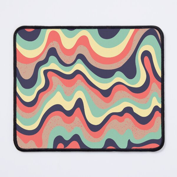 Item preview, squiggly mars (retro pastels) designed and sold by quinnhopp.