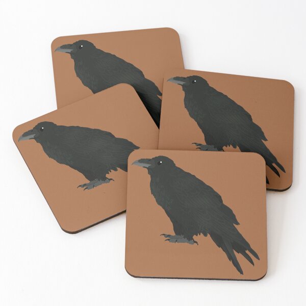 Item preview, Common Raven designed and sold by BDBirds.