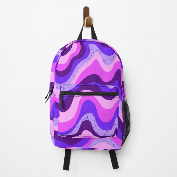 Item preview, squiggly mars (neon purples) designed and sold by quinnhopp.