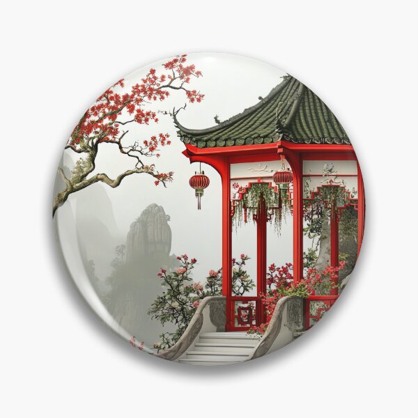 Item preview, Crimson Haven Beneath the Blossoms designed and sold by bloorose.