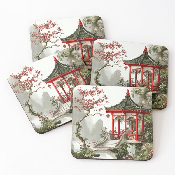 Item preview, Crimson Haven Beneath the Blossoms designed and sold by bloorose.