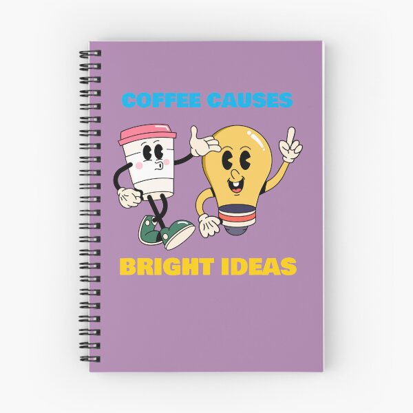 Item preview, Coffee Causes Bright Ideas designed and sold by SavvyVacationer.