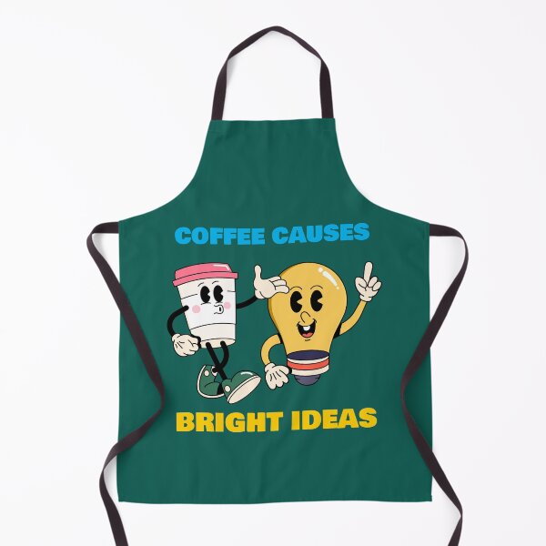 Item preview, Coffee Causes Bright Ideas designed and sold by SavvyVacationer.