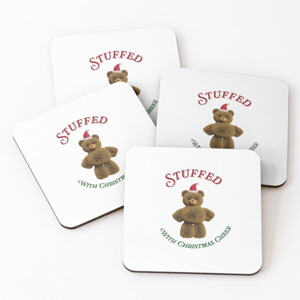 Item preview, Stuffed With Christmas Cheer Santa Teddy Bear Imagery designed and sold by KTSubz Faith & Fun Designs.