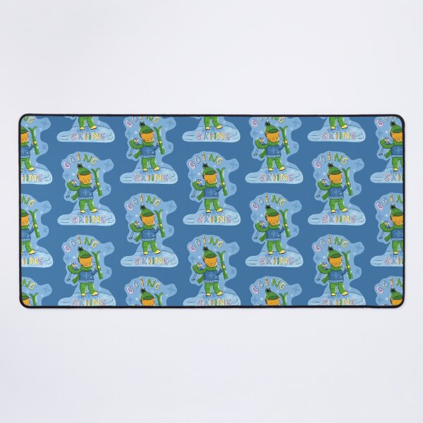 Item preview, Cat Going Skiing designed and sold by iCraftCafe.