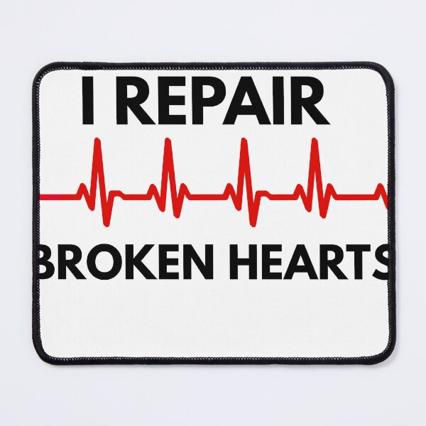Item preview, I Repair Broken Hearts (Literally) | Nurse Doctor Tee designed and sold by Off-Season Ink.