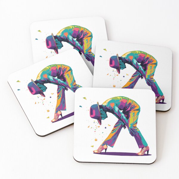 Item preview, Colorful Abstract Dancer – Dynamic Pop Art Style designed and sold by WallaceSilvaART.