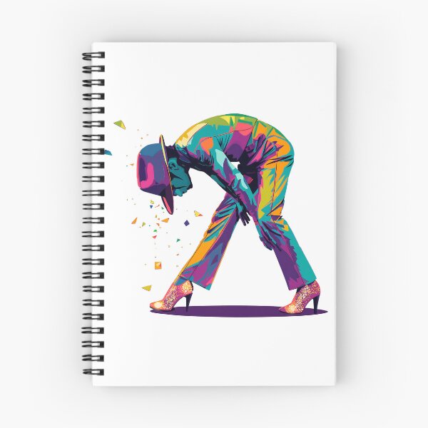 Item preview, Colorful Abstract Dancer – Dynamic Pop Art Style designed and sold by WallaceSilvaART.