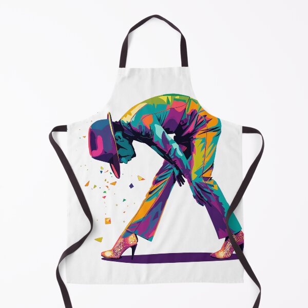 Item preview, Colorful Abstract Dancer – Dynamic Pop Art Style designed and sold by WallaceSilvaART.