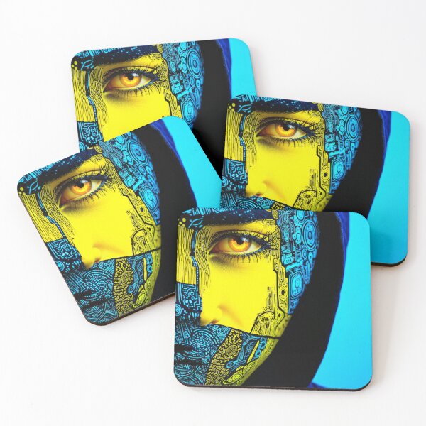 Item preview, Yellow Symbols Face 3 designed and sold by 3dvirtualand.