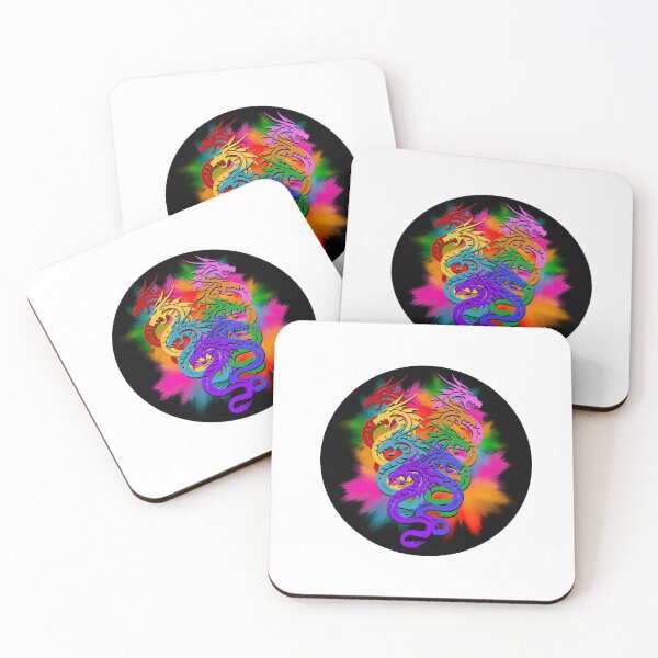 Item preview, Rainbow Burst - Dragons designed and sold by Galaxy Creations.