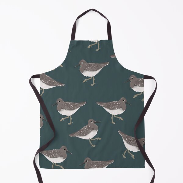 Item preview, Solitary Sandpiper Wading (Fall/Non-Breeding Plumage) designed and sold by BDBirds.