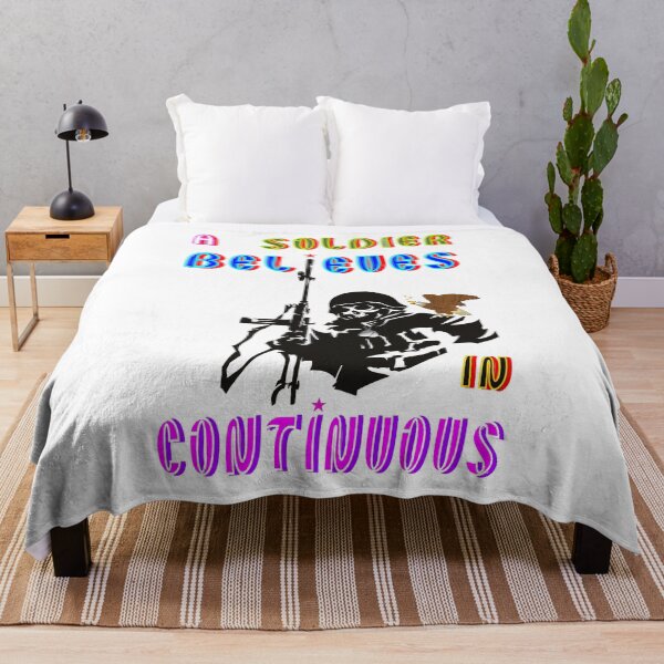 Item preview, A Soldier Believes in Continuous designed and sold by bitcgiantcrab7.