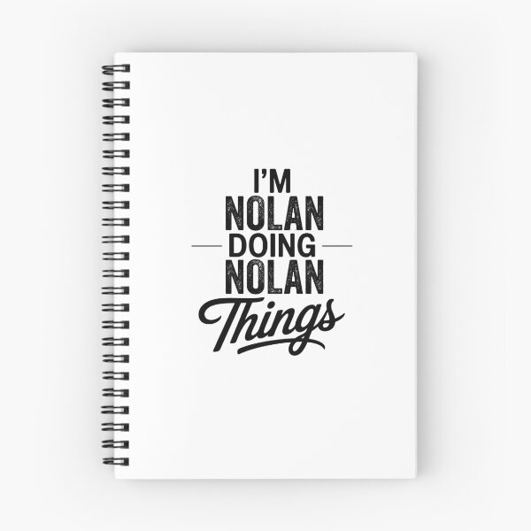Item preview, I'm Nolan Doing Nolan Things designed and sold by Oussinc.