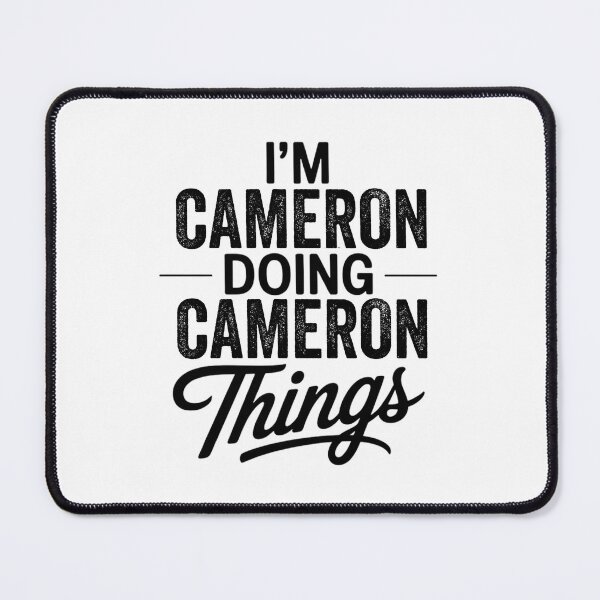 Item preview, I'm Cameron Doing Cameron Things designed and sold by Oussinc.