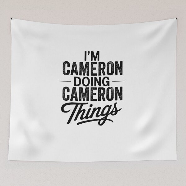 Item preview, I'm Cameron Doing Cameron Things designed and sold by Oussinc.