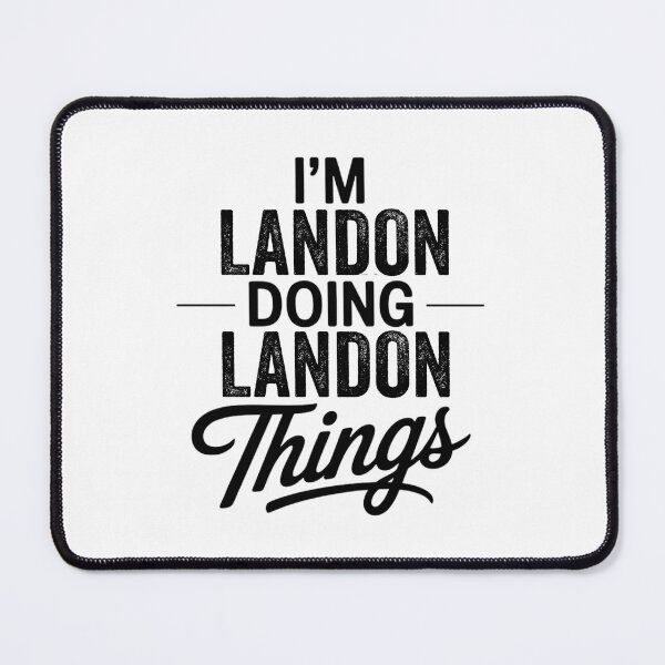 Item preview, I'm Landon Doing Landon Things designed and sold by Oussinc.