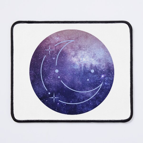 Item preview, Crescent moon (purples, blues) designed and sold by Galaxy Creations.