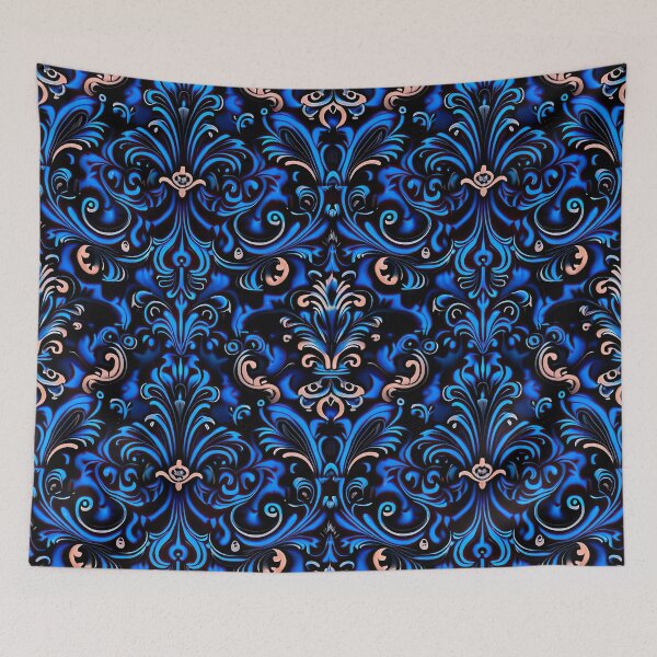 Item preview, Morris-Inspired Damask Botanical Opulence designed and sold by LanaGustavsson.