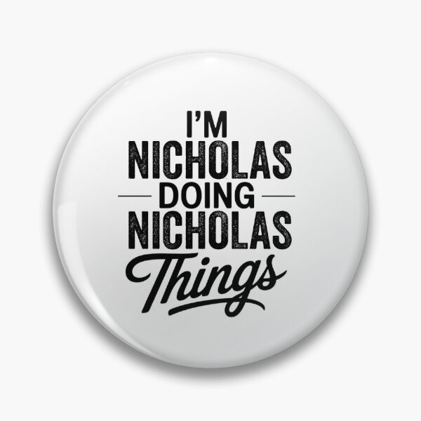 Item preview, Soy Nicholas haciendo cosas de Nicholas designed and sold by Oussinc.