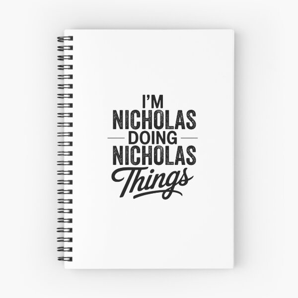 Item preview, I'm Nicholas Doing Nicholas Things designed and sold by Oussinc.