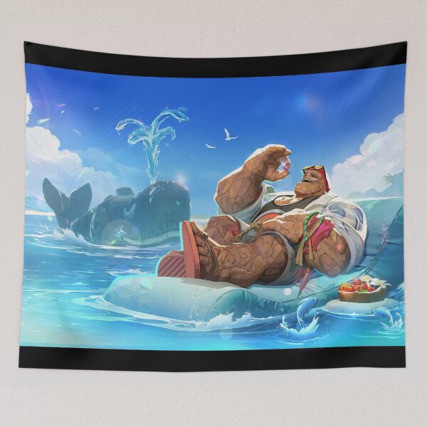 Item preview, Marvel Rivals The Thing Whale Waves MVP designed and sold by KaiSpecter.